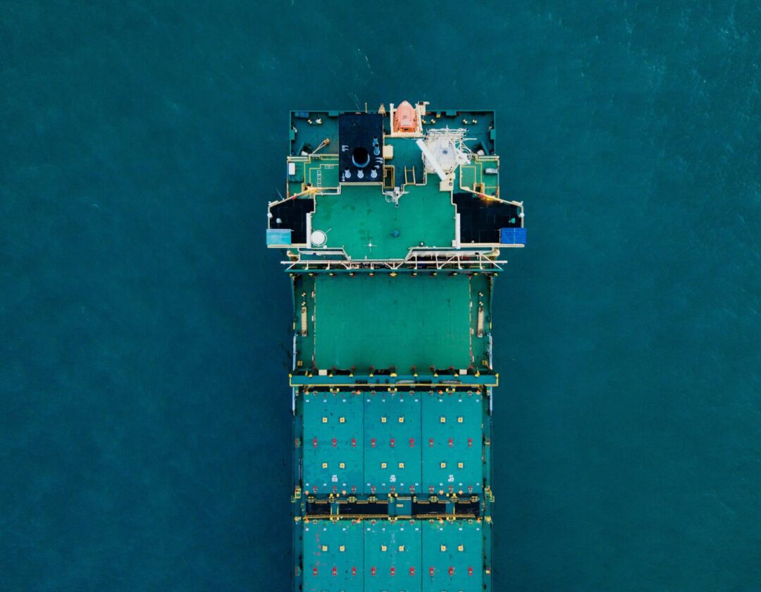 logistiek transport via de zee